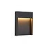 FLATT  Antraciet SENSOR wandlamp FLATT  Antraciet SENSOR wandlamp