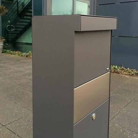 Allux Pakketzuil Grundform antraciet Allux Pakketzuil Grundform antraciet