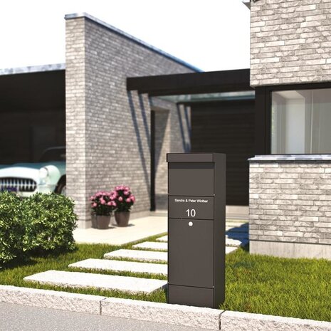 Allux Pakketzuil Grundform zwart Allux Pakketzuil Grundform zwart