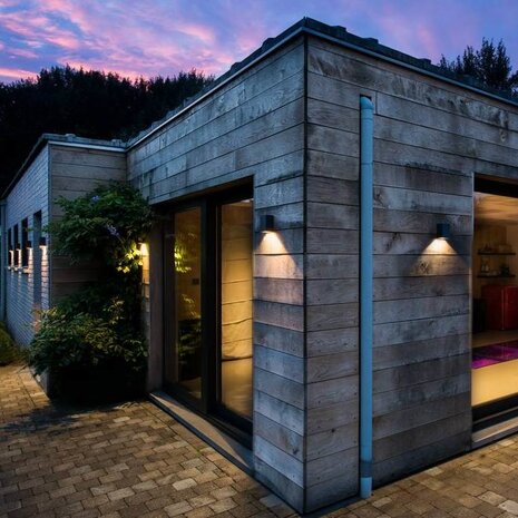 SLV Big Quad LED antraciet wandlamp SLV Big Quad LED antraciet wandlamp