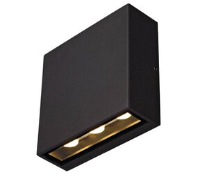 SLV BIG Quad Up/Down  ANTRACIET wandlamp SLV BIG Quad Up/Down  ANTRACIET wandlamp