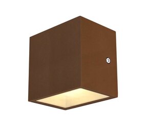 SLV Sitra CUBE LED ROESTKLEUR wandlamp SLV Sitra CUBE LED ROESTKLEUR wandlamp