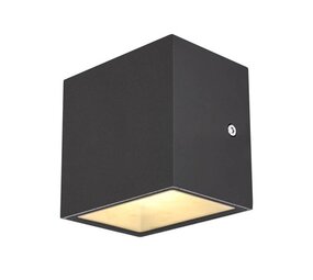 SLV Sitra CUBE LED ANTRACIET wandlamp SLV Sitra CUBE LED ANTRACIET wandlamp