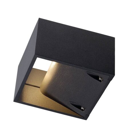 SLV LOGS antraciet wandlamp SLV LOGS antraciet wandlamp