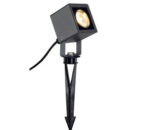 SLV Nautilus 10 Square LED antraciet tuinspot SLV Nautilus 10 Square LED antraciet tuinspot
