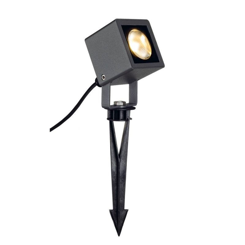 SLV Nautilus 10 Square LED antraciet tuinspot afbeelding