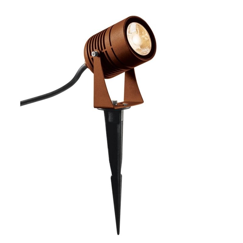 SLV LED Spike bruin tuinspot afbeelding