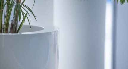 Hoogglans plantenbakken