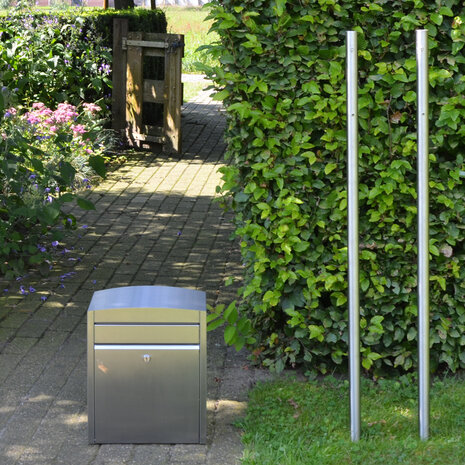 Allux 1005 Losse palen statief RVS ROND Allux 1005 Losse palen statief RVS ROND