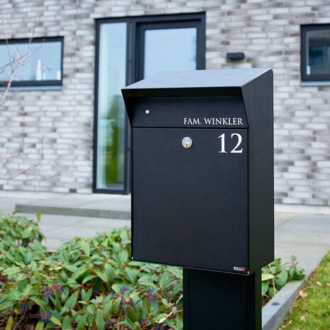Allux BJORN zwart brievenbus Allux BJORN zwart brievenbus