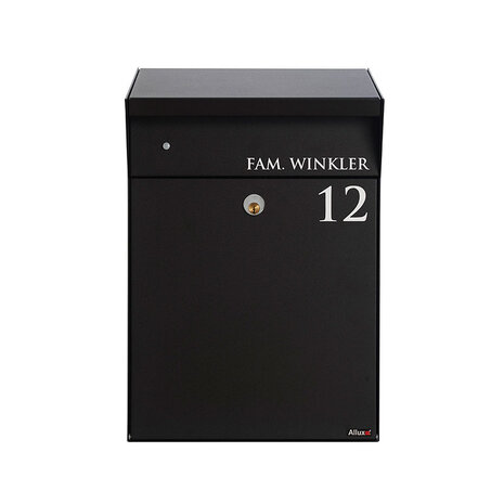 Allux BJORN zwart brievenbus Allux BJORN zwart brievenbus