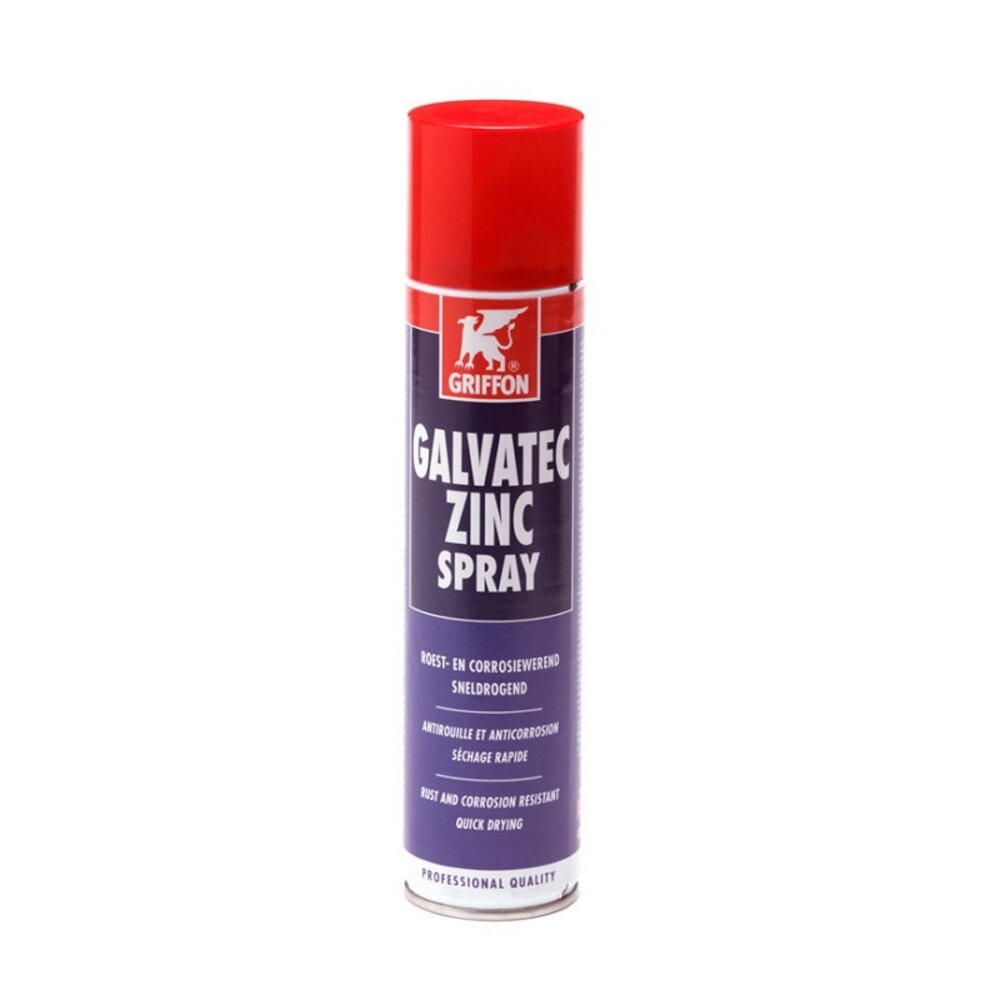 Griffon Galvatec zinkspray, spuitbus à 400 ml Griffon Galvatec zinkspray, spuitbus à 400 ml