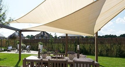 Schaduwdoek driehoek