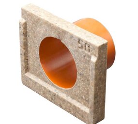 Anrin eindstuk met uitloop, type SELF-150 Anrin eindstuk met uitloop, type SELF-150