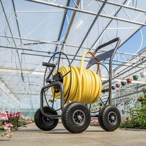 Polet PRO Slangenwagen 4W CAP.3/4" / 19MM - 130M Polet PRO Slangenwagen 4W CAP.3/4" / 19MM - 130M