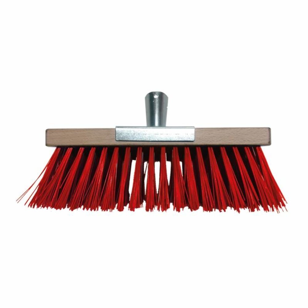 Polet Bezem 270MM-PP Rood + Staaldraad 75MM Polet Bezem 270MM-PP Rood + Staaldraad 75MM