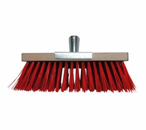 Polet Bezem 270MM-PP Rood + Staaldraad 75MM Polet Bezem 270MM-PP Rood + Staaldraad 75MM