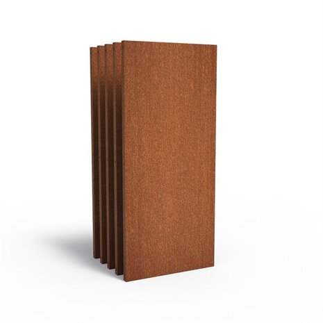 Sfeerpaneel cortenstaal BASIC 80 x 5 x 180 cm Sfeerpaneel cortenstaal BASIC 80 x 5 x 180 cm