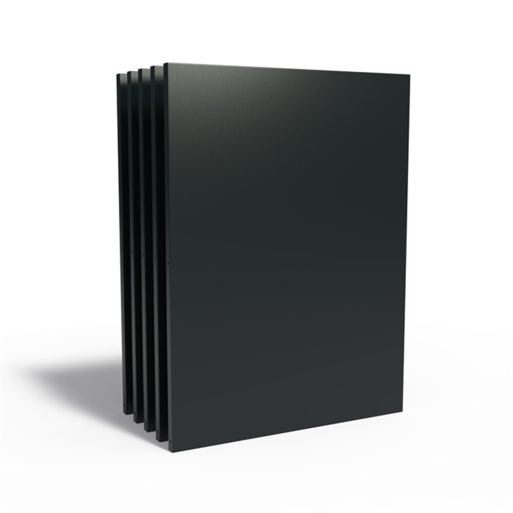 Sfeerpaneel ALU. BASIC 135 x 5 x 180 cm