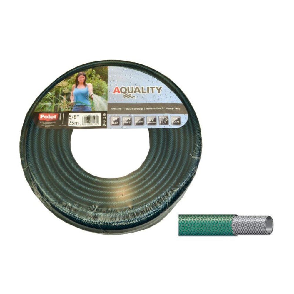 Polet Tuinslang Good Aquality 5/8"-15MM 25M Polet Tuinslang Good Aquality 5/8"-15MM 25M