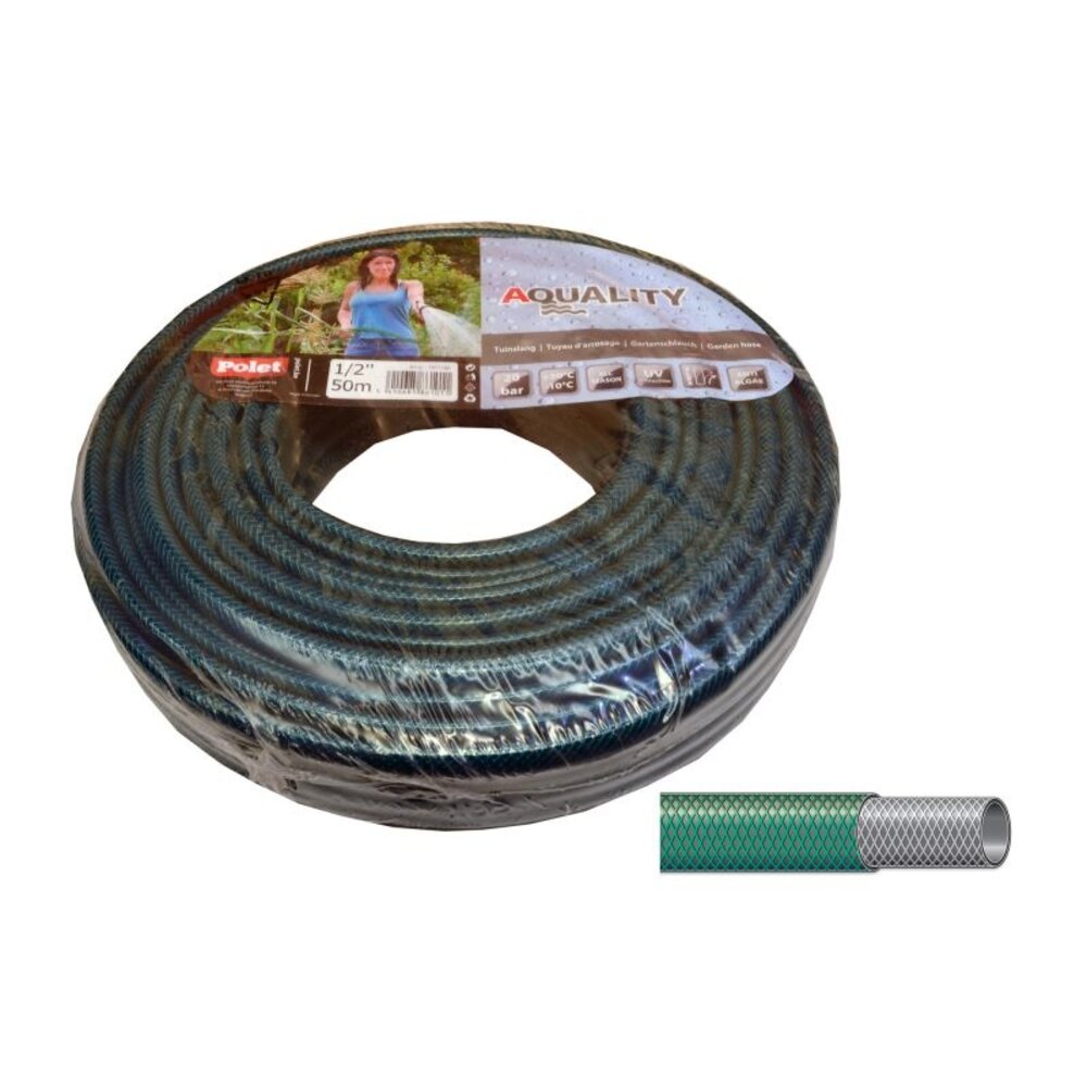 Polet Tuinslang Good Aquality 1/2"-13MM 50M Polet Tuinslang Good Aquality 1/2"-13MM 50M