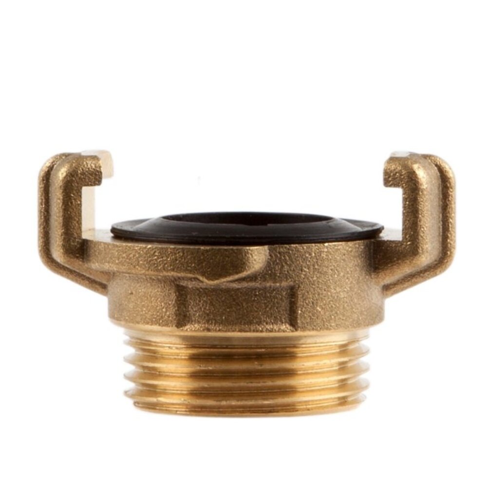 Polet Klauwkoppeling 1"-25MM Buitendraad Messing Polet Klauwkoppeling 1"-25MM Buitendraad Messing