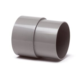 HWA mof, PVC, inwendig lijm x verjongd spie, grijs