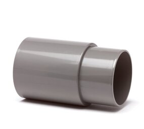 Verlengde HWA mof, pvc, inwendig lijm x verjongd spie