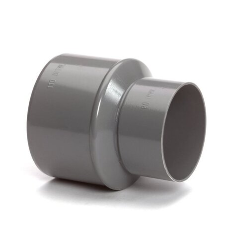 NP HWA rioolverloopstuk, pvc, inwendig x uitwendig spie NP HWA rioolverloopstuk, pvc, inwendig x uitwendig spie