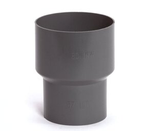 HWA verloopstuk, voor vergaarbak, inwendig lijm x verjongd spie HWA verloopstuk, voor vergaarbak, inwendig lijm x verjongd spie