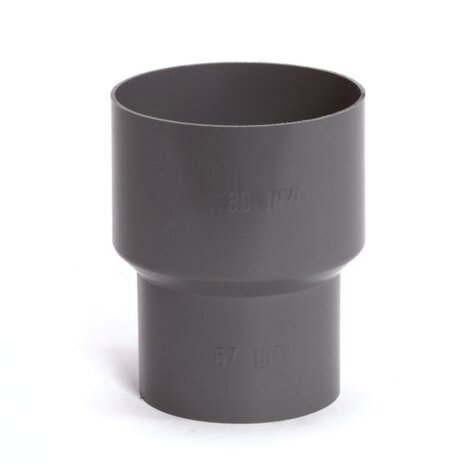 HWA verloopstuk, voor vergaarbak, inwendig lijm x verjongd spie HWA verloopstuk, voor vergaarbak, inwendig lijm x verjongd spie