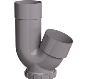 HWA / rioolsifon, pvc, grijs, 100 x 110 mm HWA / rioolsifon, pvc, grijs, 100 x 110 mm