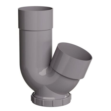 HWA / rioolsifon, pvc, grijs, 100 x 110 mm HWA / rioolsifon, pvc, grijs, 100 x 110 mm