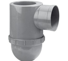 HWA rioolsifon, incl. waterslot, 110 x 110 mm