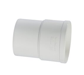 Pipelife HWA mof, pvc, inwendig lijm x verjongd spie, wit