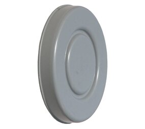 Afsluitkap, pvc, 1x inwendig lijm, 100 mm