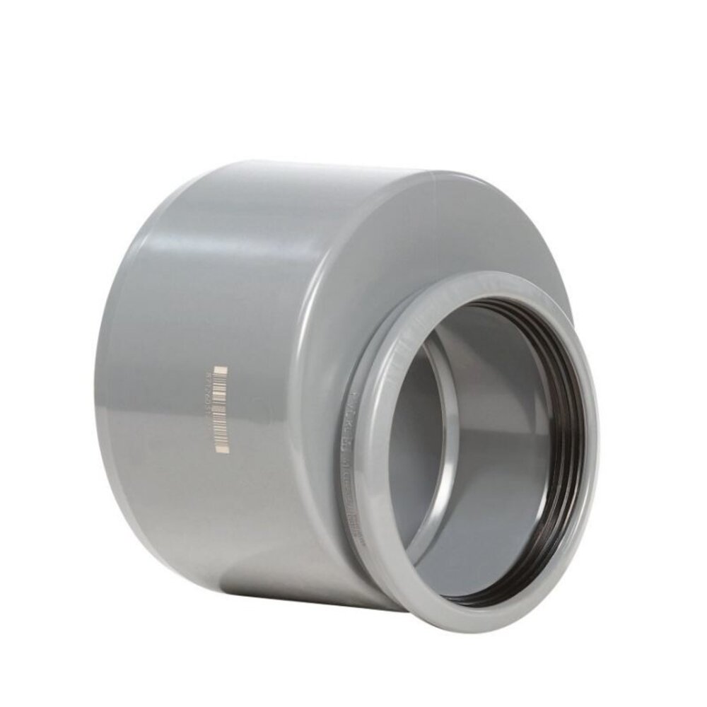 Pipelife PVC verloopring, excentrisch, spie x manchet, KOMO Pipelife PVC verloopring, excentrisch, spie x manchet, KOMO