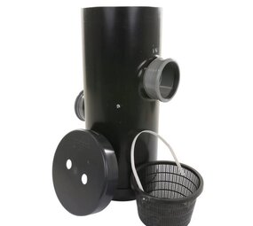 Rawinso PVC zandvangput met deksel