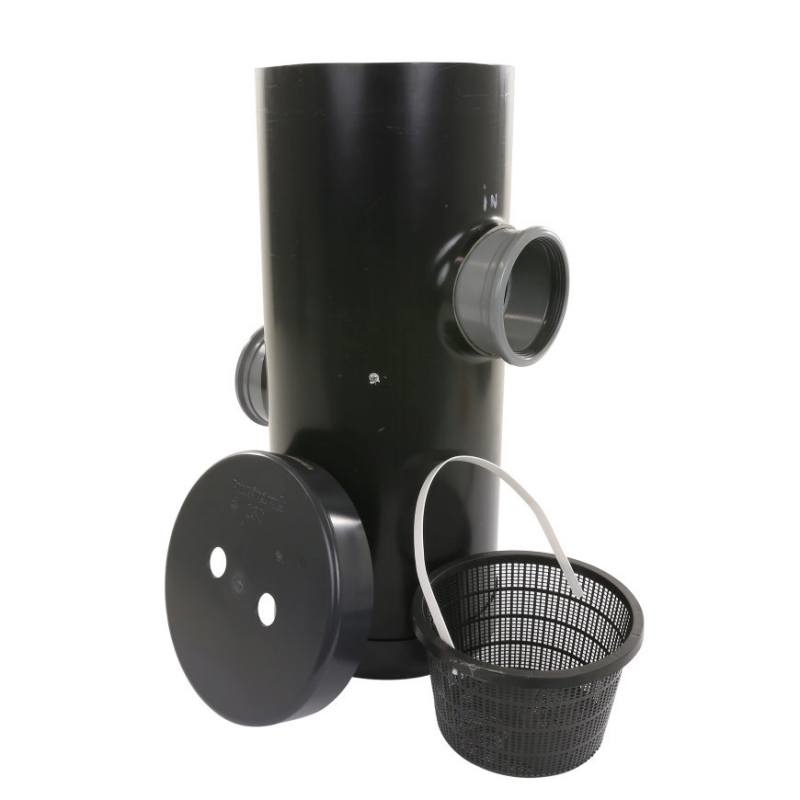 Rawinso PVC zandvangput met deksel afbeelding
