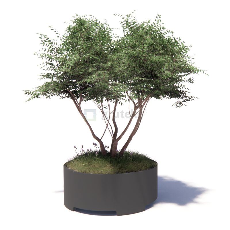 SYDNEY met poten 200x80 cm plantenbak