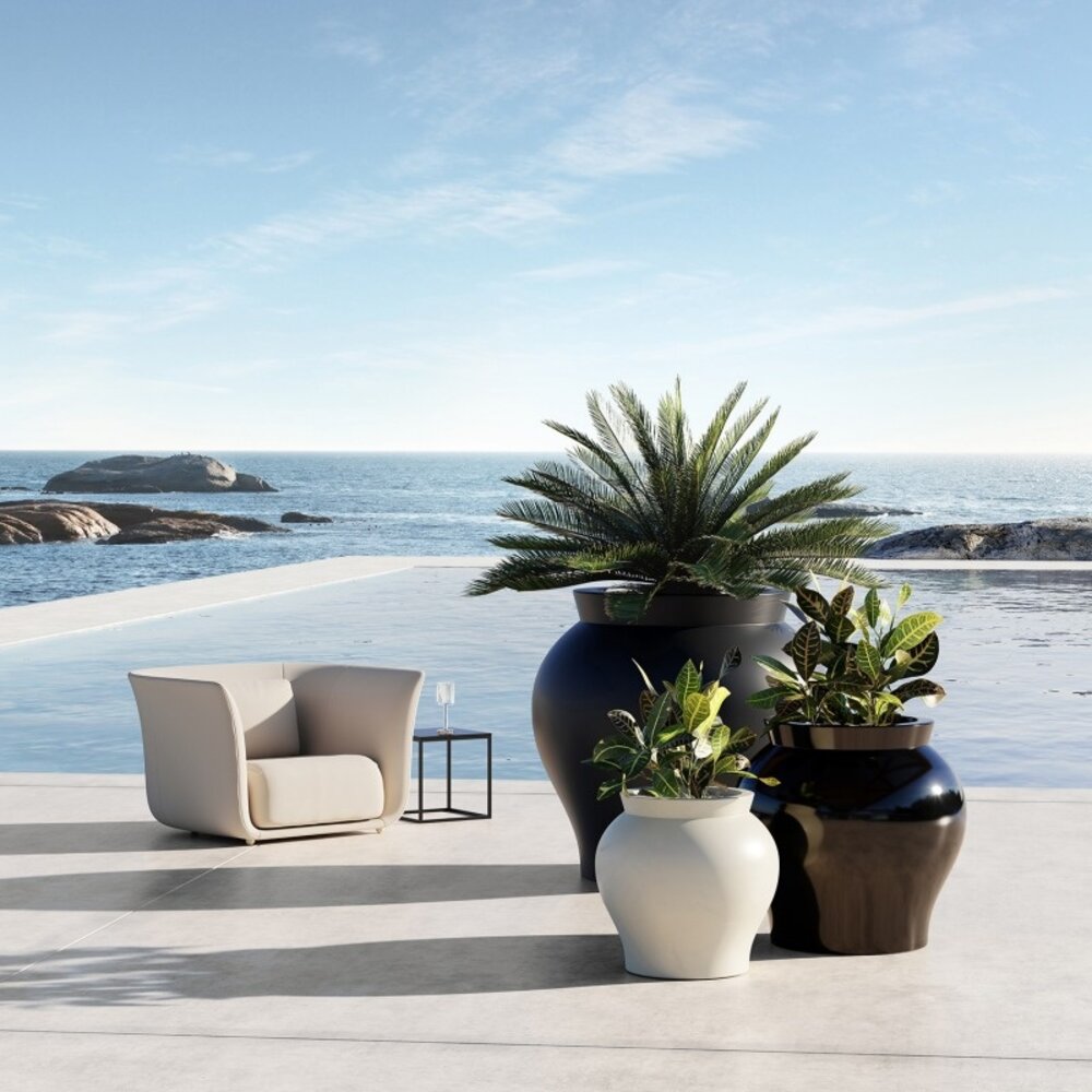 Vondom Venus bloempot 125 x h. 120 cm