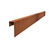 Overzetprofiel cortenstaal recht 5.4 x 15 x 230 cm, 2 mm (10 st ) Overzetprofiel cortenstaal recht 5.4 x 15 x 230 cm, 2 mm (10 st )