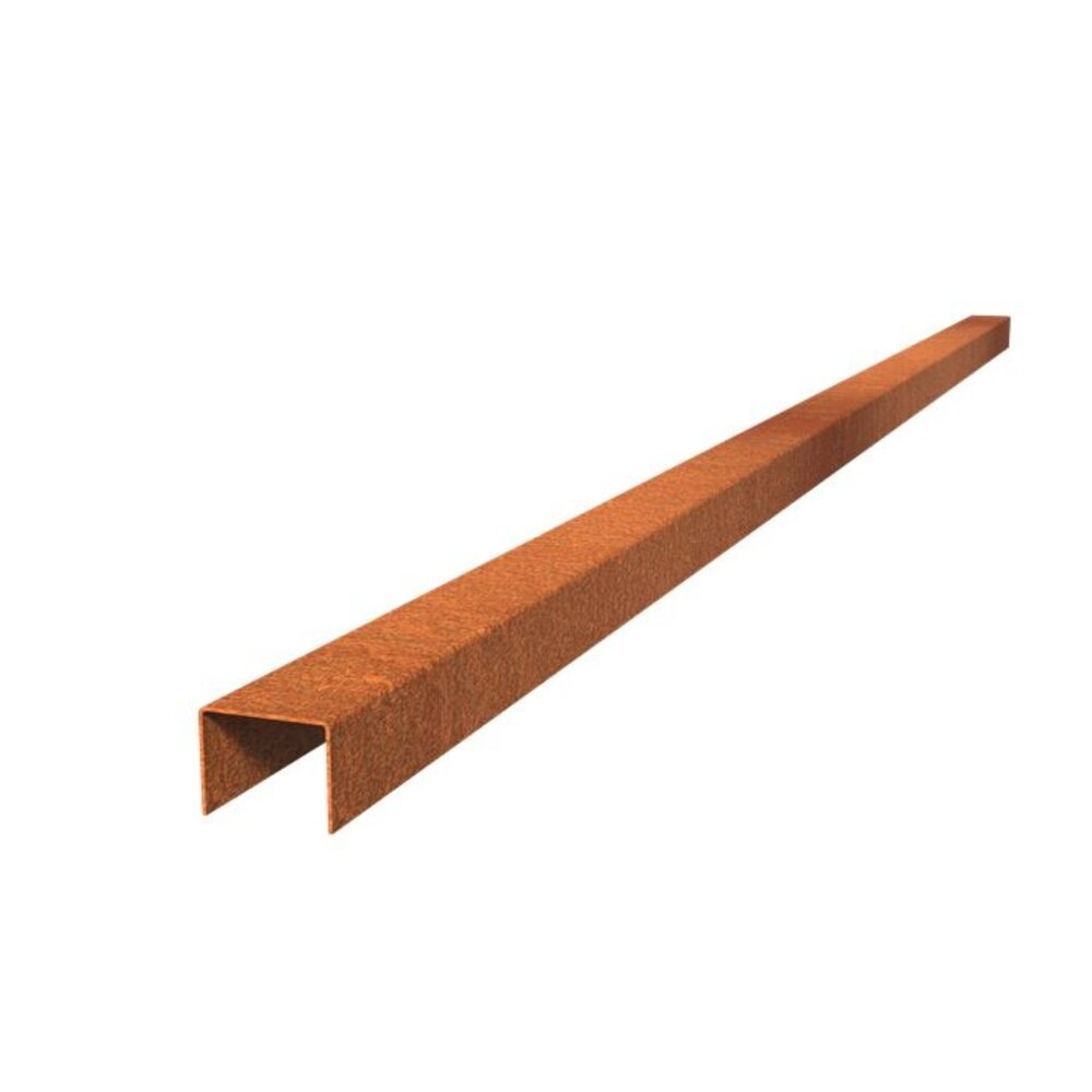 Overzetprofiel cortenstaal recht 6.4 x 5 x 230 cm, 2 mm (10 st ) Overzetprofiel cortenstaal recht 6.4 x 5 x 230 cm, 2 mm (10 st )