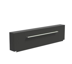 Vijvermuur vast 250 x 25 x 60 cm, 150 cm waterval Vijvermuur vast 250 x 25 x 60 cm, 150 cm waterval