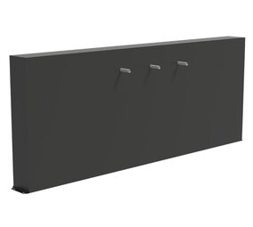 Vijvermuur vrij 300 x 25 x 120 cm, 3x pijp Vijvermuur vrij 300 x 25 x 120 cm, 3x pijp