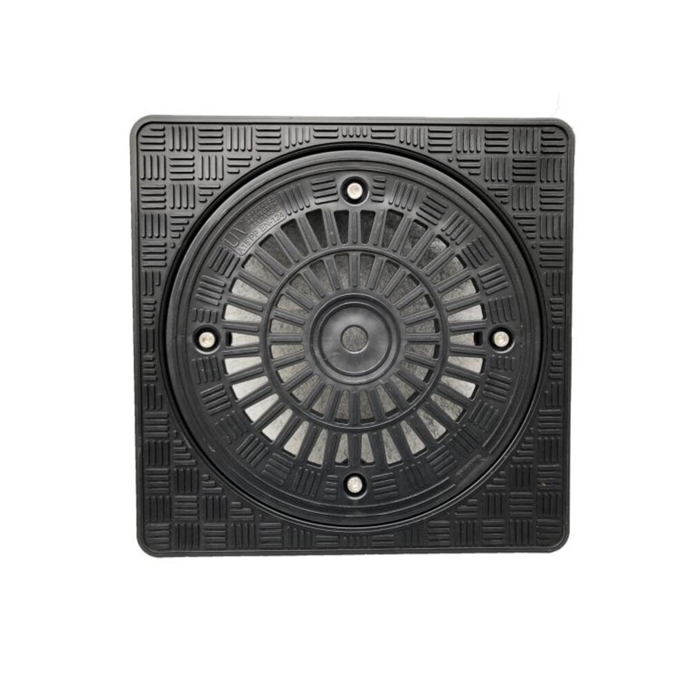 Rainblock Putafdekking met sleuvendeksel Rainblock Putafdekking met sleuvendeksel