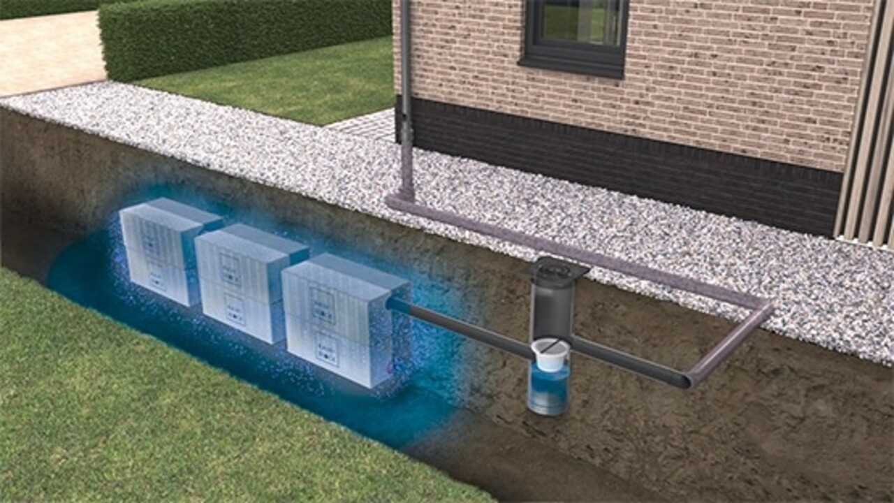 Rainblock infiltratiekrat verpakt 200 Liter Rainblock infiltratiekrat verpakt 200 Liter