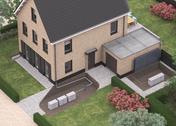 Rainblock infiltratiekrat verpakt 400 Liter Rainblock infiltratiekrat verpakt 400 Liter