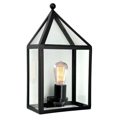 KS verlichting Buitenwandlamp Laren Zwart KS verlichting Buitenwandlamp Laren Zwart