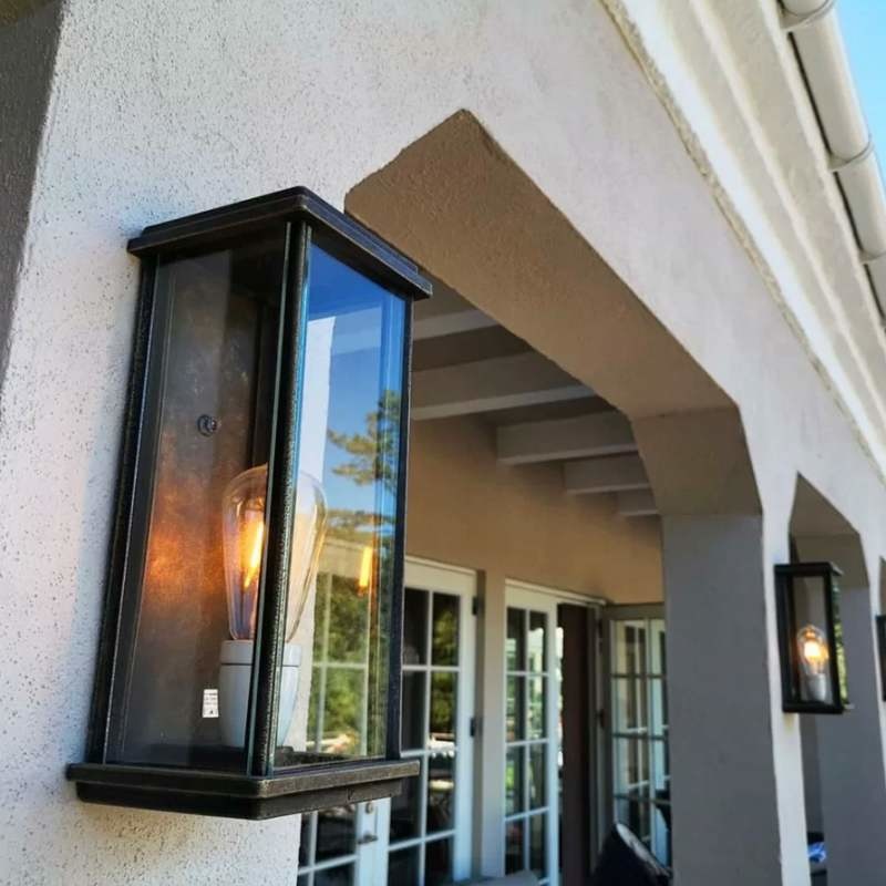 KS verlichting Muurlamp Capital L brons